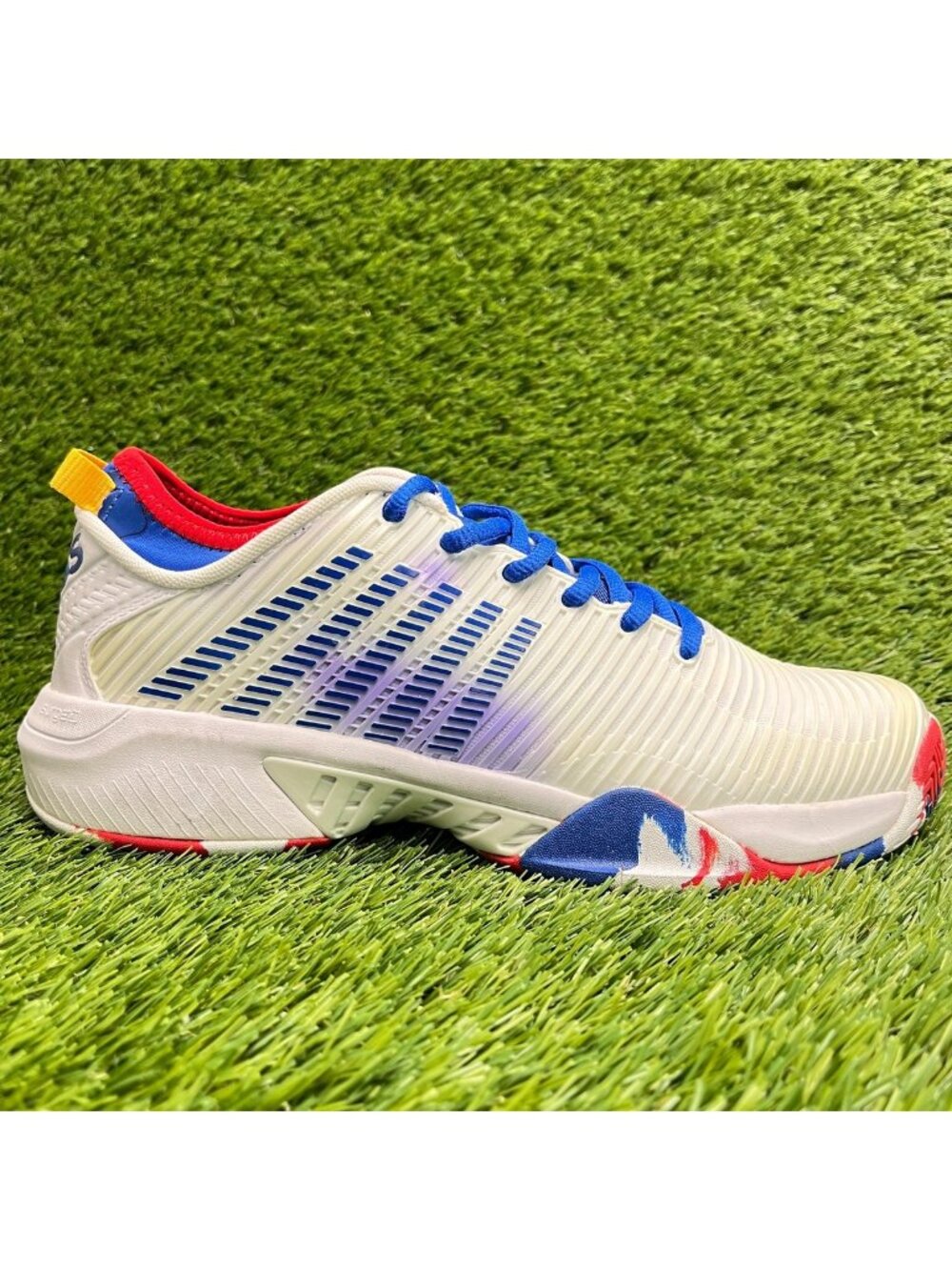 K-Swiss Hypercourt Supreme Mens Size 8.5 White Athletic Tennis Shoes Sneakers